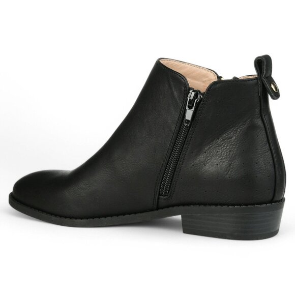 Journee Collection Women's Ellis Side Zip Ankle Booties - Picture 5 of 8